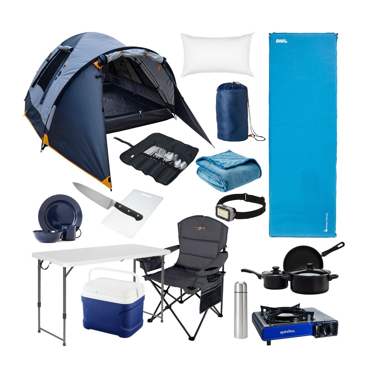 7-Person Full Camping Pack