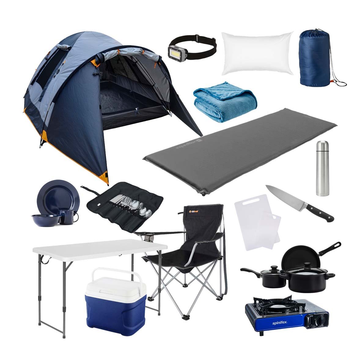 4-Person Full Camping Gear Pack