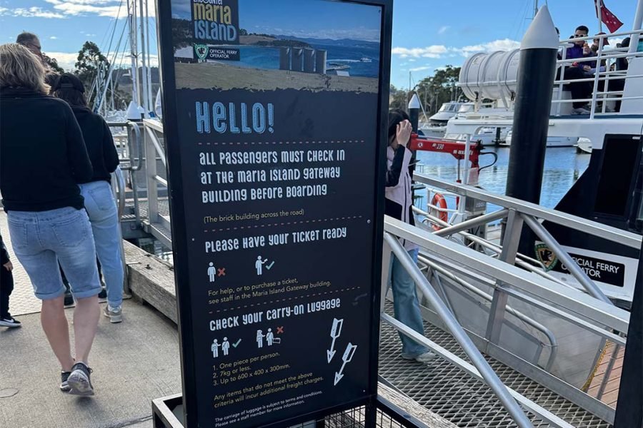 Maria Island Ferry