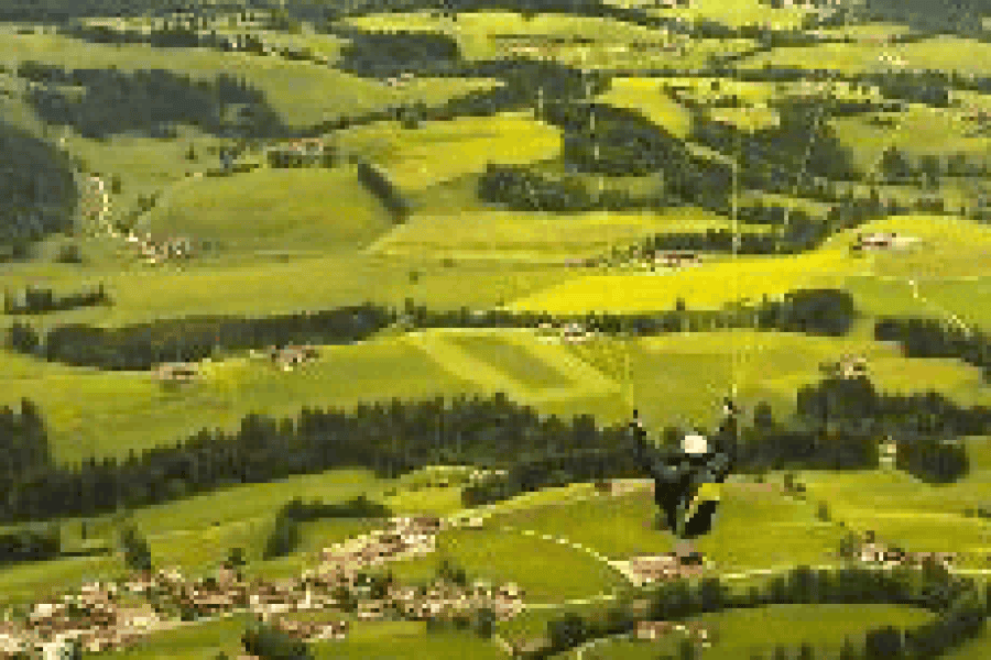 Paragliding over the Tamar Valley | Explora